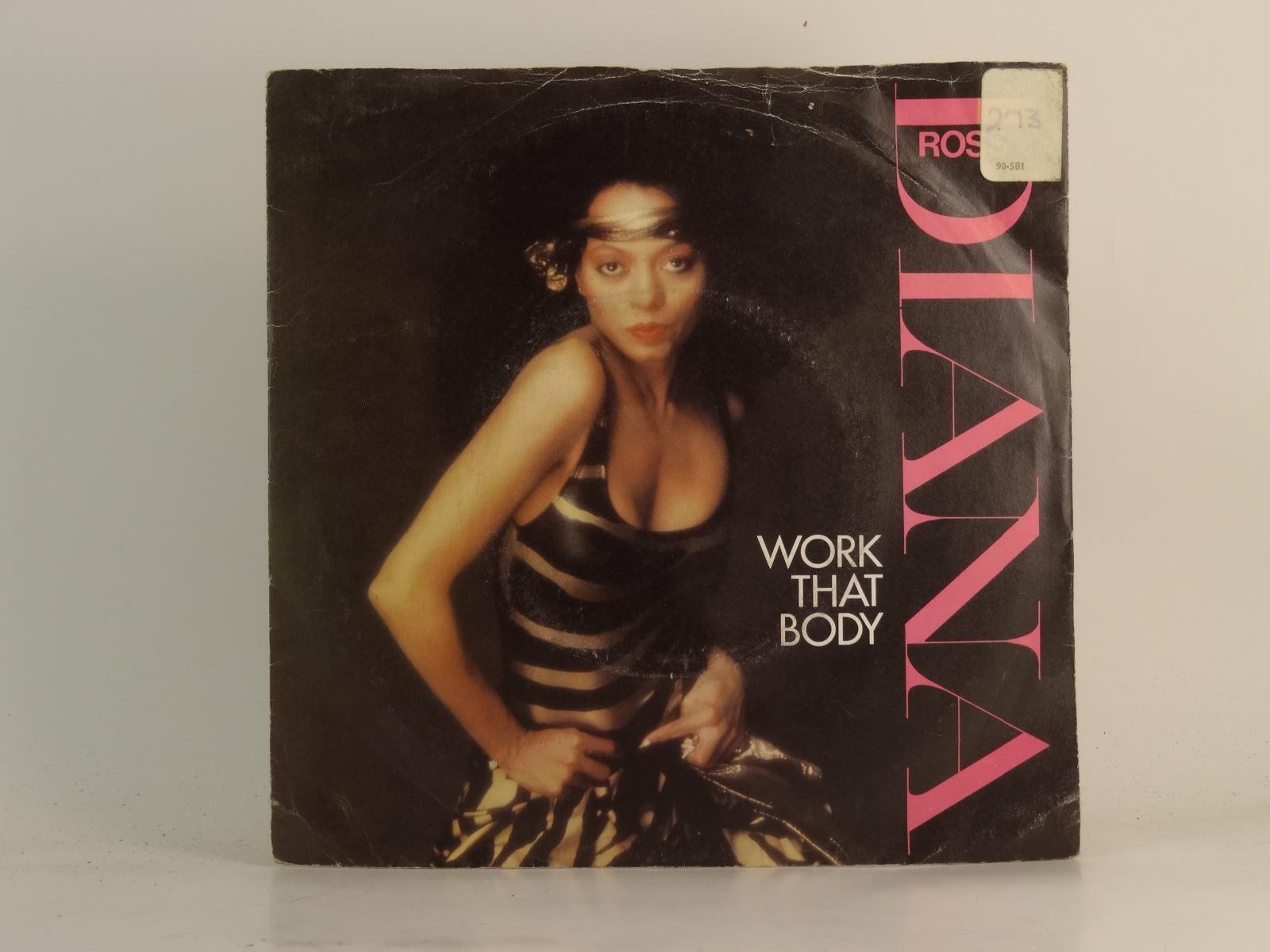 DIANA ROSS WORK THAT BODY (72) 2 Track 7" Single plus Picture Sleeve CAPITOL