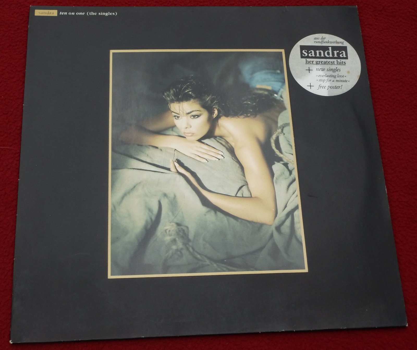 Vinyl LP* Sandra ‎– Ten On One (The Singles) (1987) *RAR