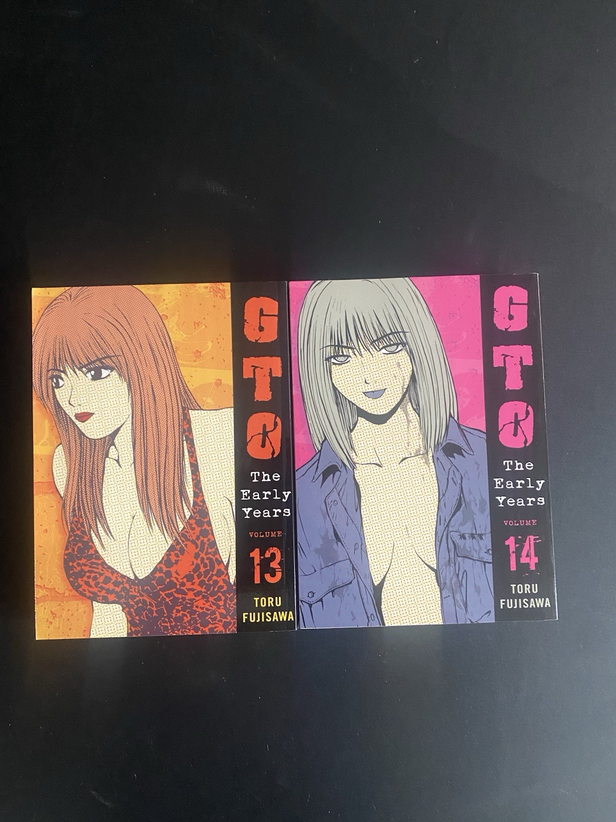 GTO The Early Years: Volume 13-14 Toru Fujisawa Manga Fuori Produzione Buone Condizioni
