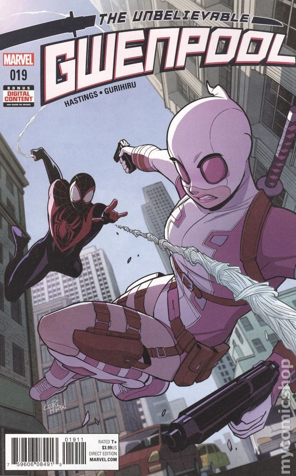 Incredibile Gwenpool #19 VF 8.0 2017 Immagine Stock