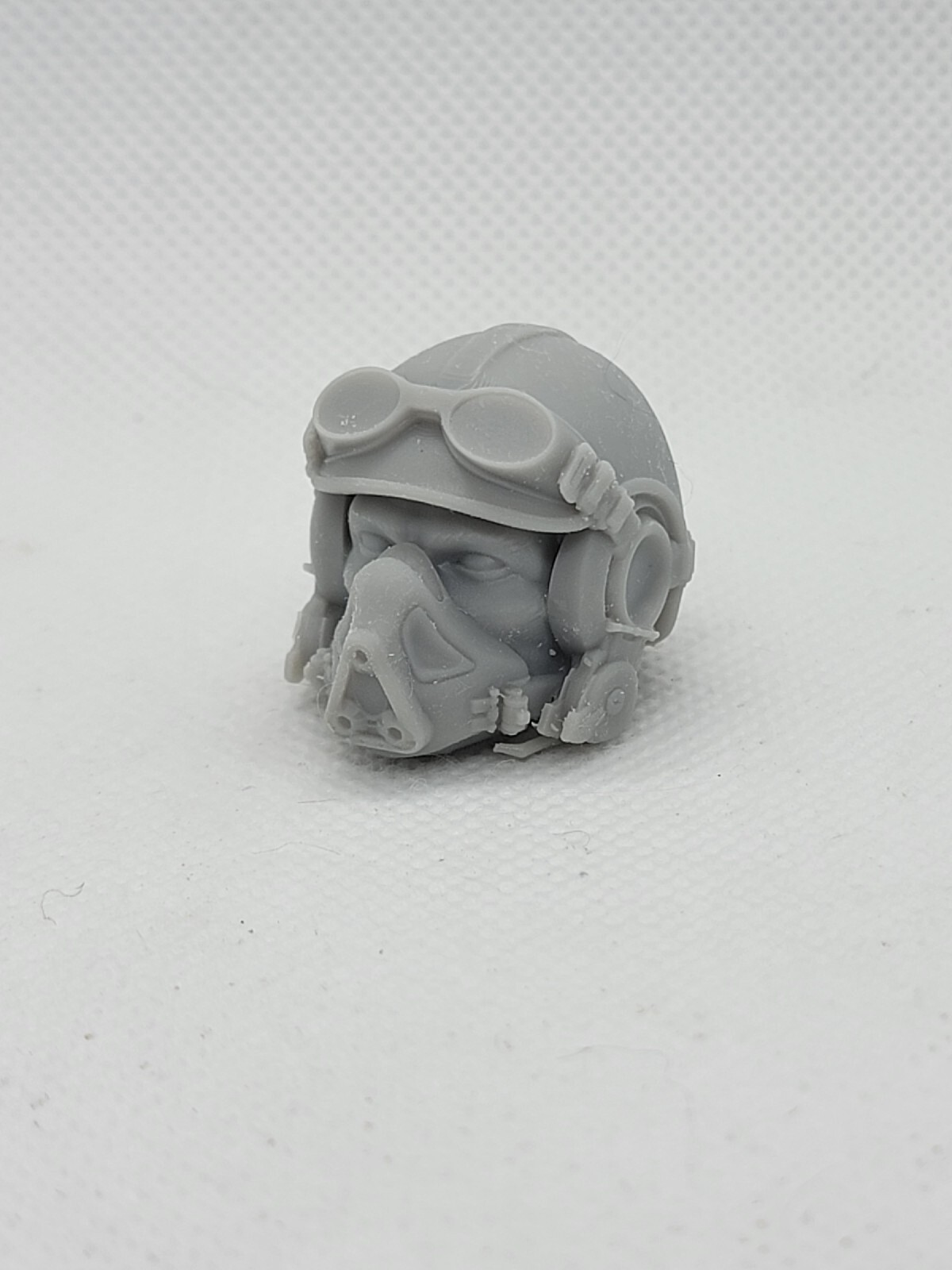 3d Printed Mutt Head Full Helmet 1:12 6" Classified Legends Scale