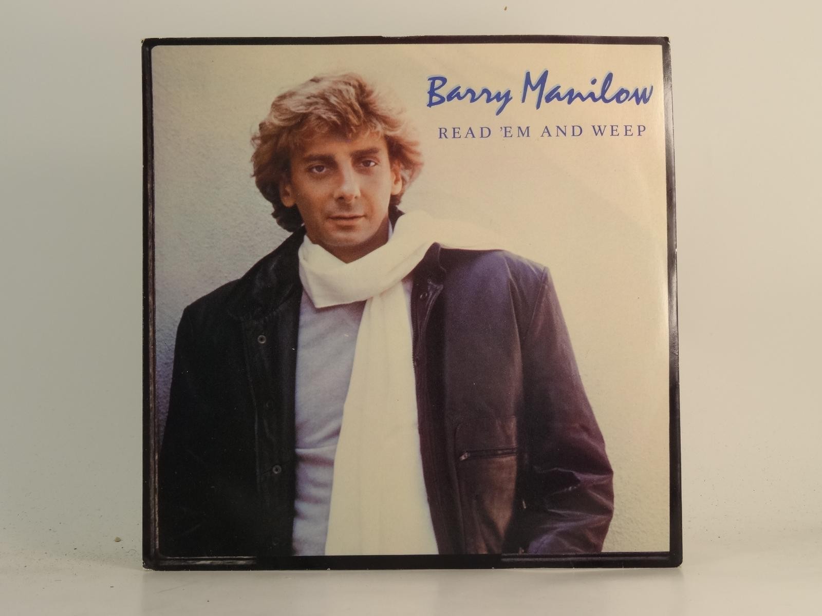 BARRY MANILOW READ 'EM AND WEEP (76) 2 Track 7" Single plus Picture Sleeve ARIST