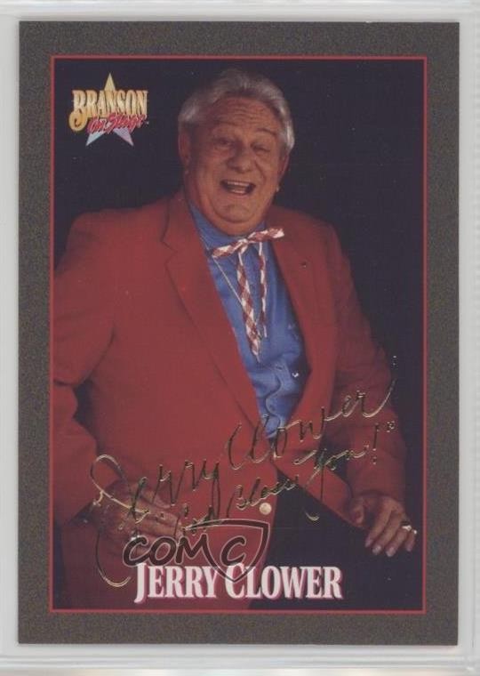 1992 Branson on Stage Gold Foil Firma 1996/7500 Jerry Clower #15 0w6