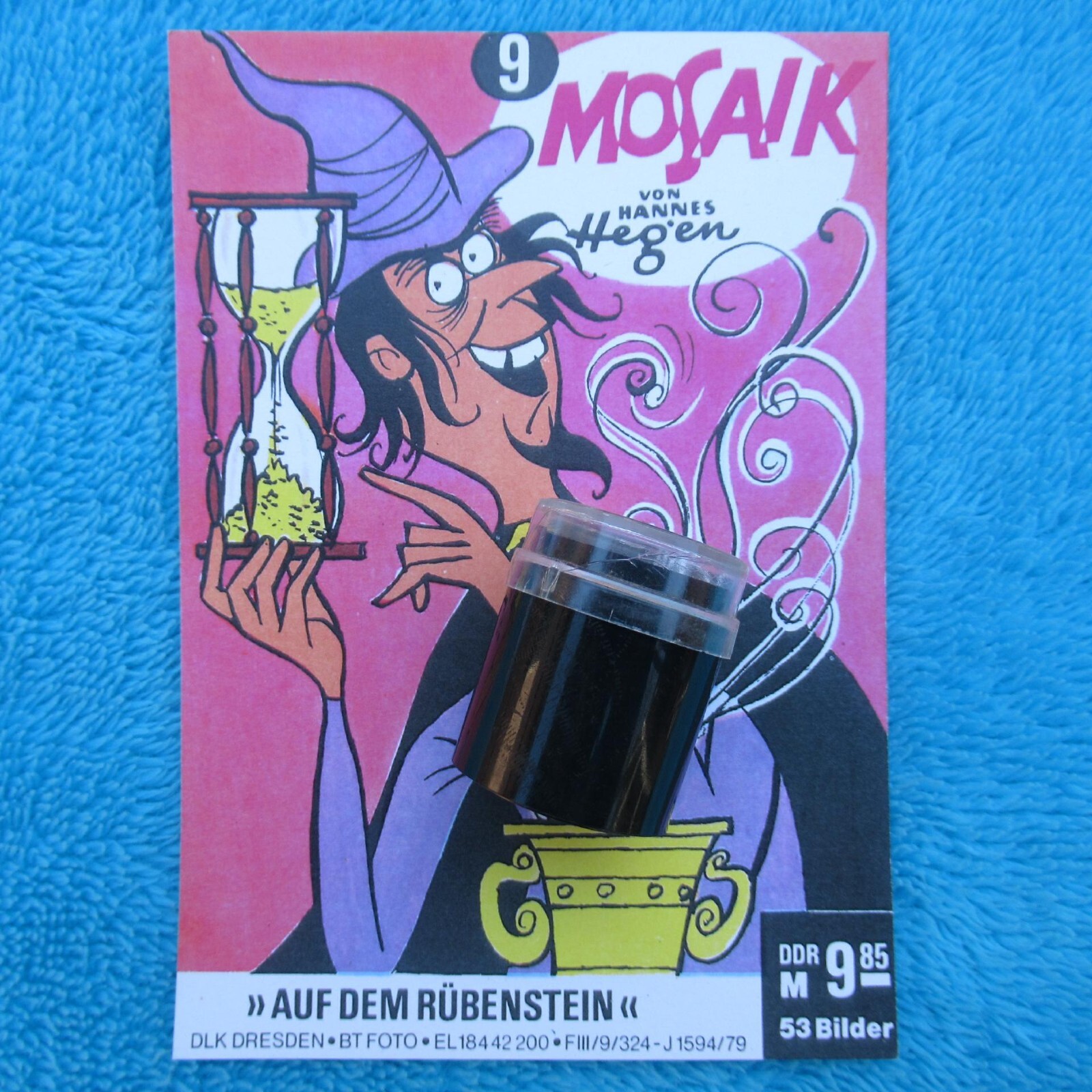 MOSAICO Digedags ROLLFILM N.9 Pouva Magica "Sulla barbabietola" Hannes Hegen