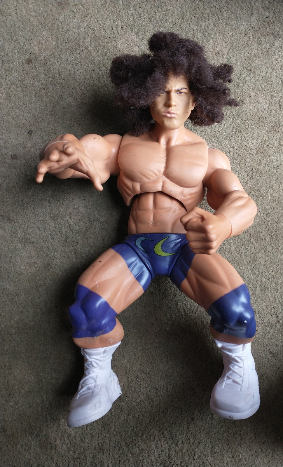 WWE-RING GIANTS FIG - 'CARLITO' - 2005 Jakks Pacific - ALTA 14" -
