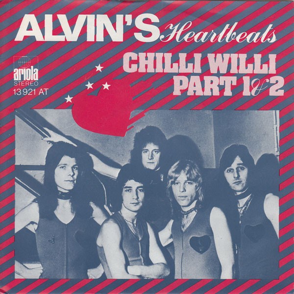 Alvin's Heartbeats - Chilli Willi Part 1 & 2 (7", Single) (Very Good Plus (VG+))