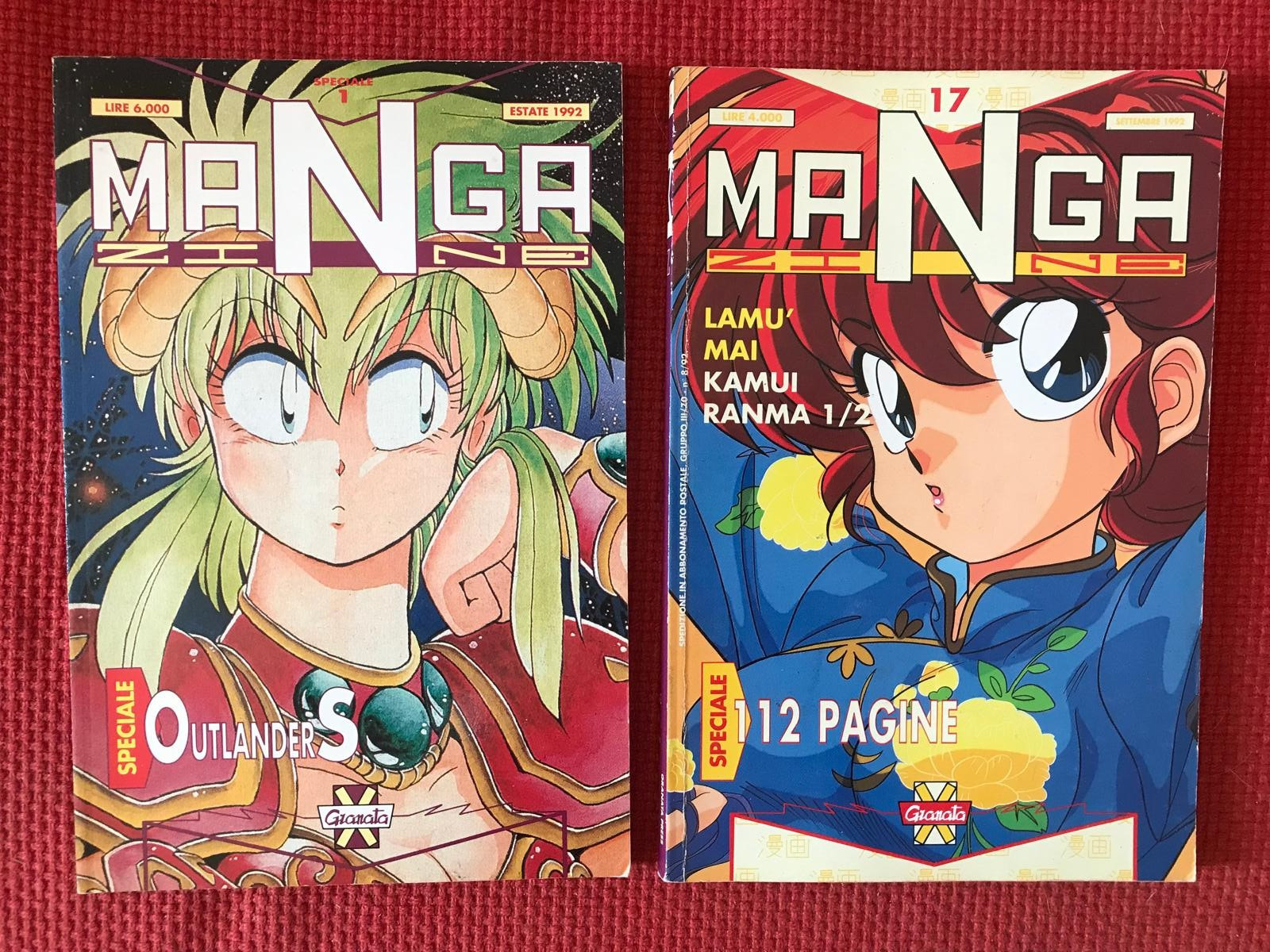 Due numeri Mangazine 1992 n.17 e n.1 speciale 