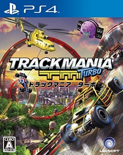 PS4 TrackMania Track Mania Turbo Japan PlayStation 4 Game Region... modulo libro JP