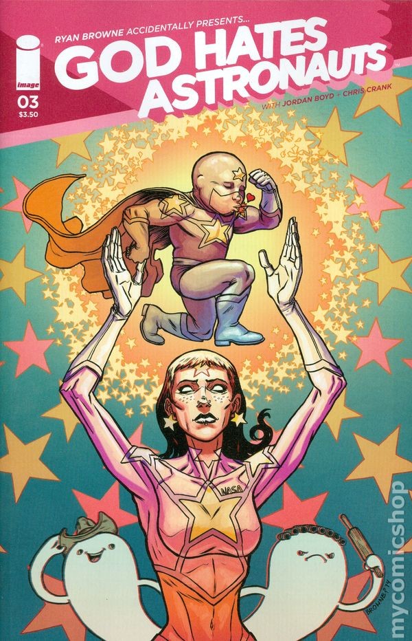 God Hates Astronauts #3A VF 2014 Stock Image