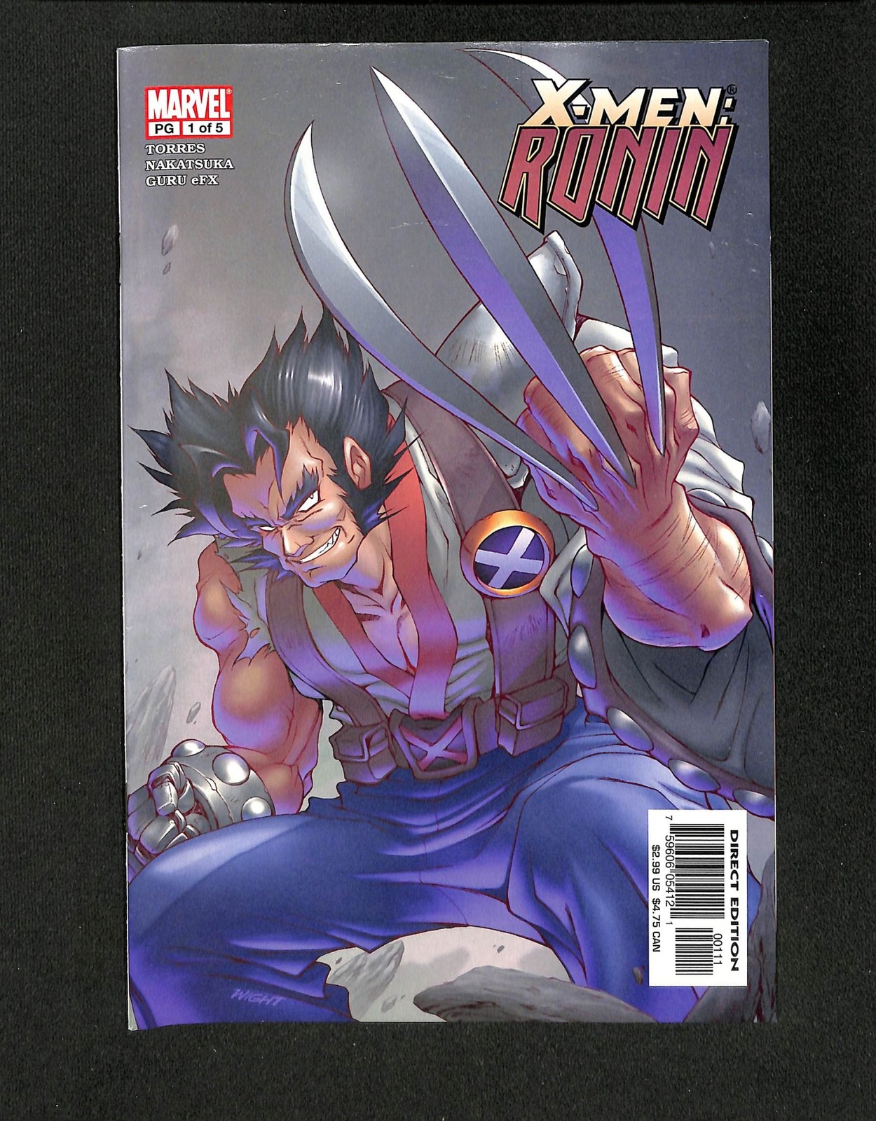 X-men: Ronin #1 Marvel 2003