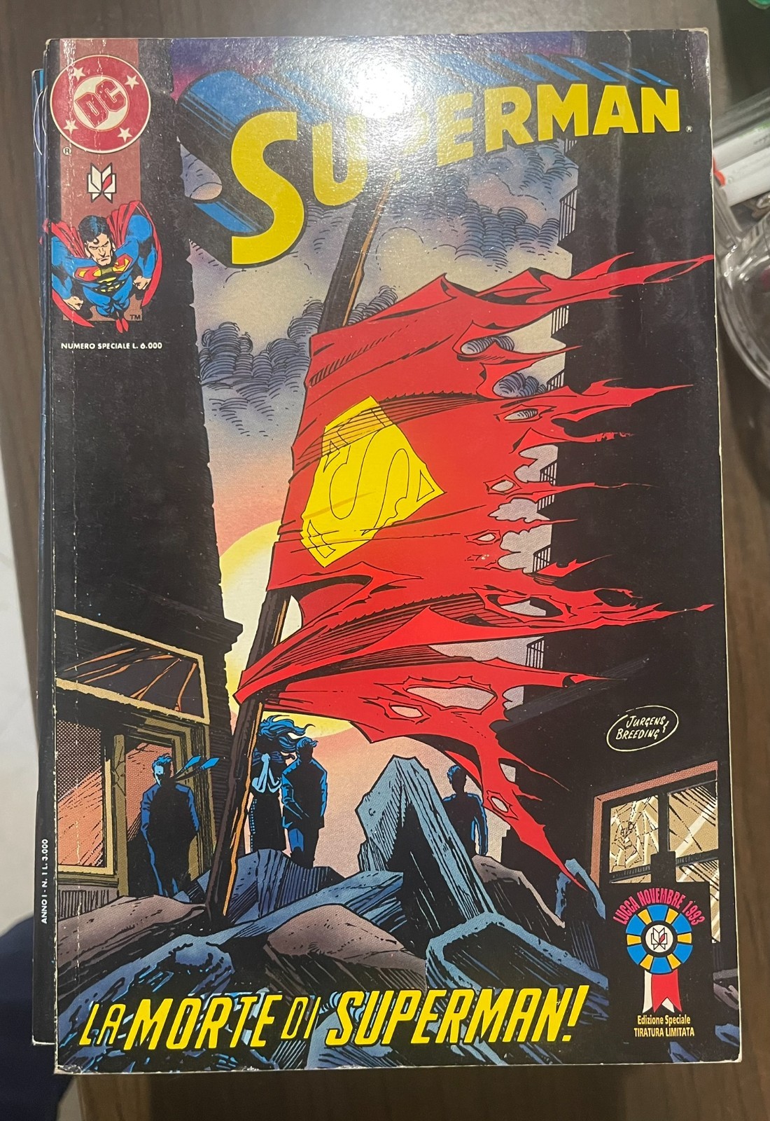 Superman Play Press – 45 fumetti + speciale La morte di Superman (1993)