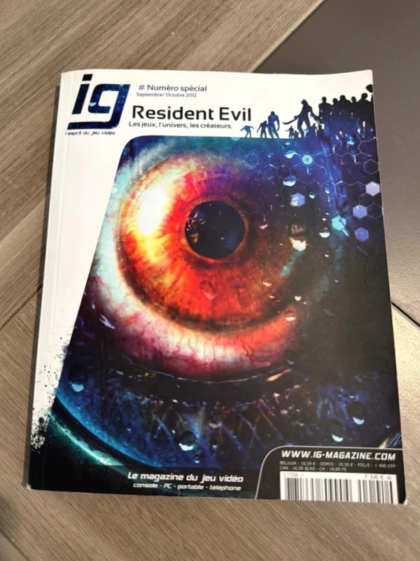 Magazine resident evil IG