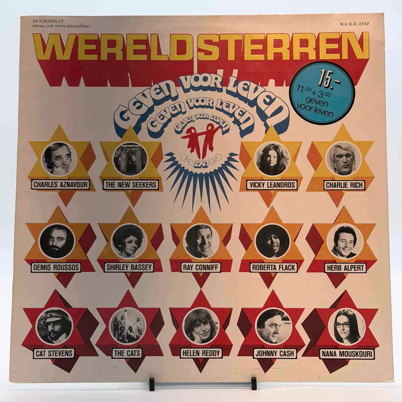 Various - Wereldsterren Geven Voor Leven