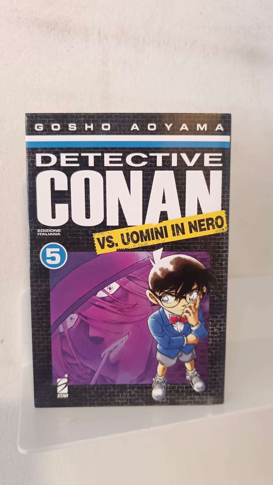 DETECTIVE CONAN vs Uomini in nero 5 di: Gosho Aoyama - Star Comics