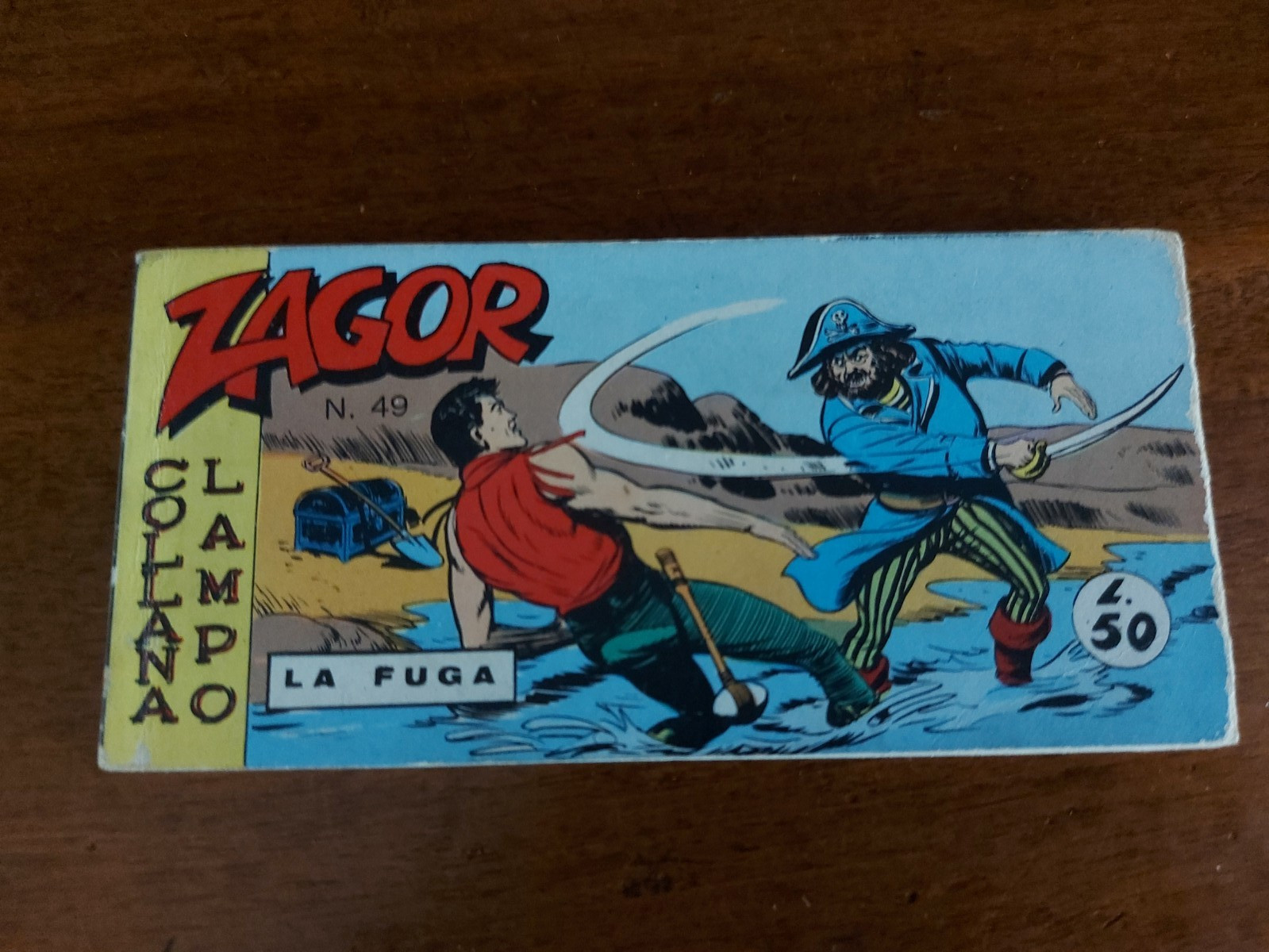 ZAGOR STRISCIA III 3° TERZA SERIE N.49 COLLANA LAMPO - ORIGINALE  (8412)