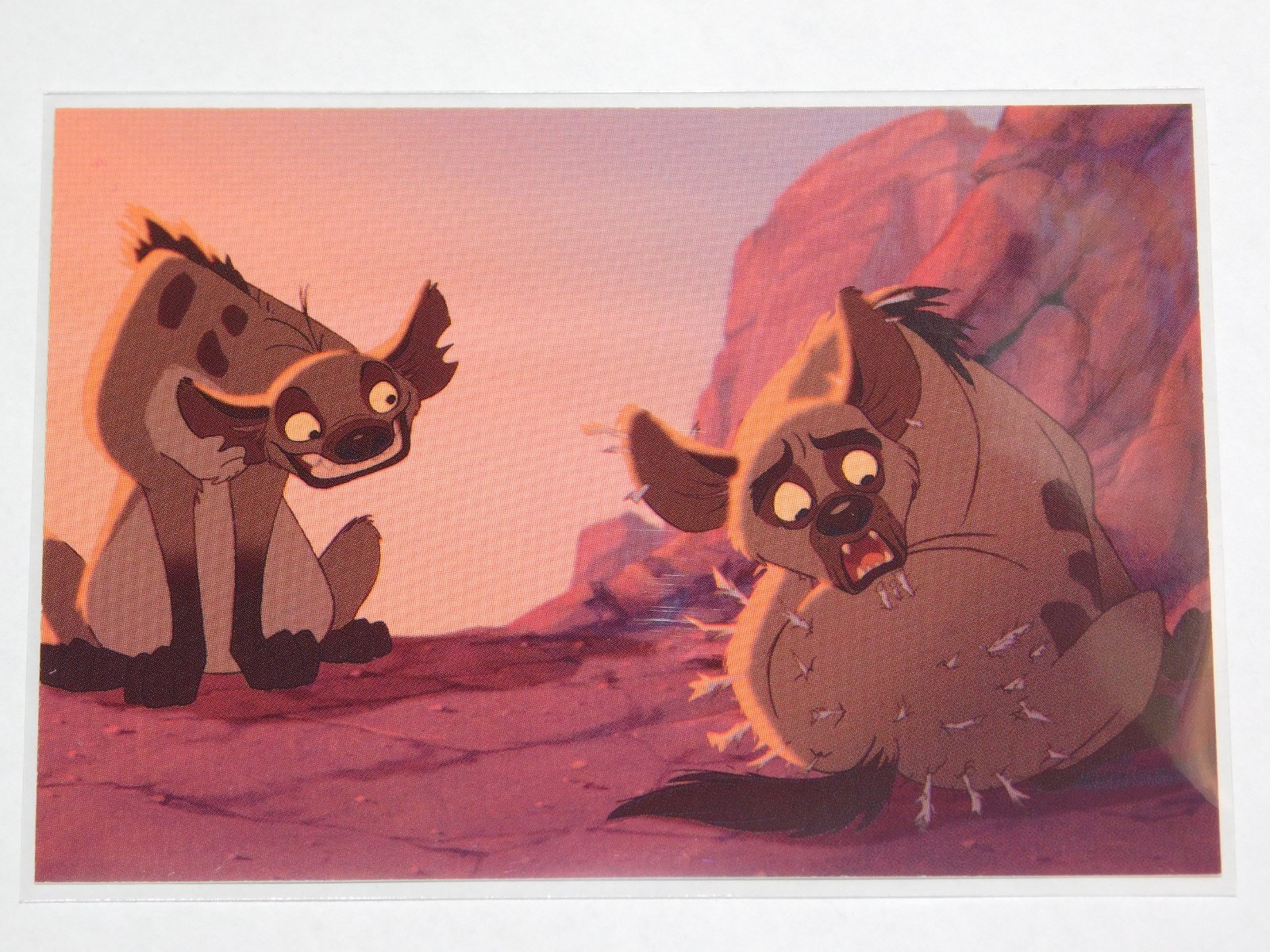 1994 SKYBOX DISNEY THE LION KING - PIN CUSHIONS AND CACTUS BUTTS CARD #35