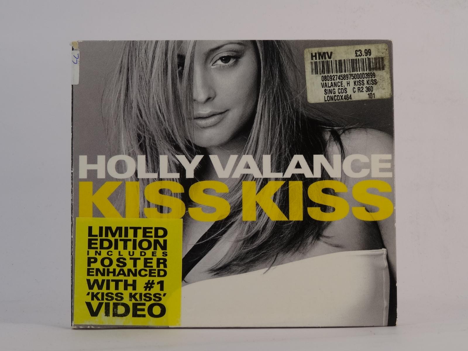 HOLLY VALANCE KISS KISS (H34) 4 Track CD Single plus Picture Sleeve LONDON