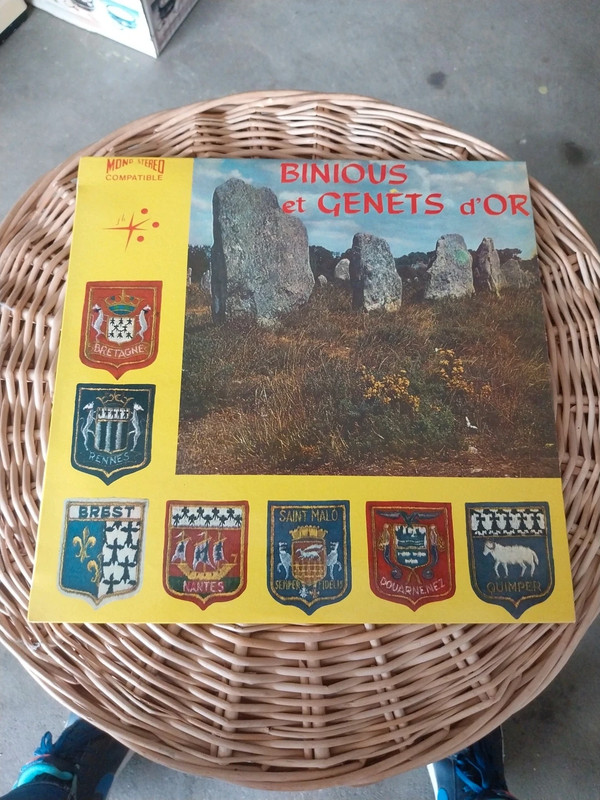 Vinyle 33 tours binious et genêts d'or