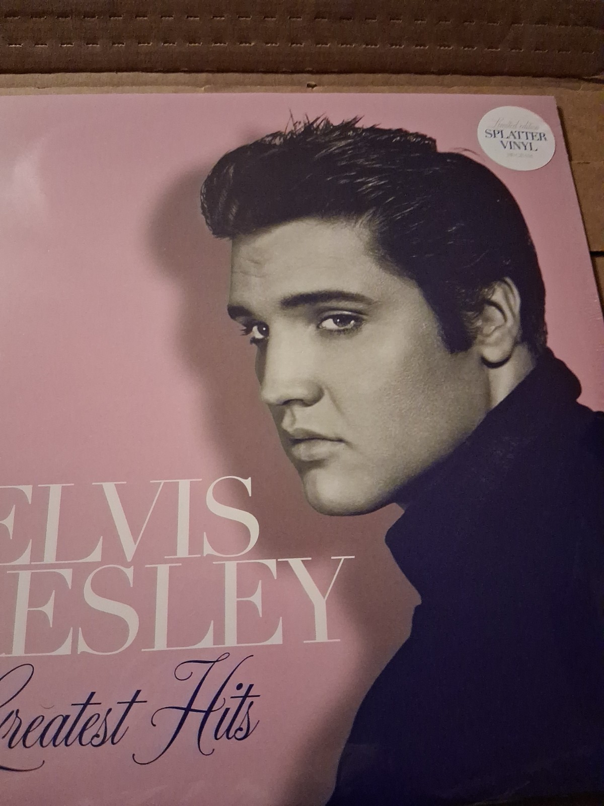 Elvis Presley - Greatest Hits LP 12" Splatter Colored Vinyl Record - NEW