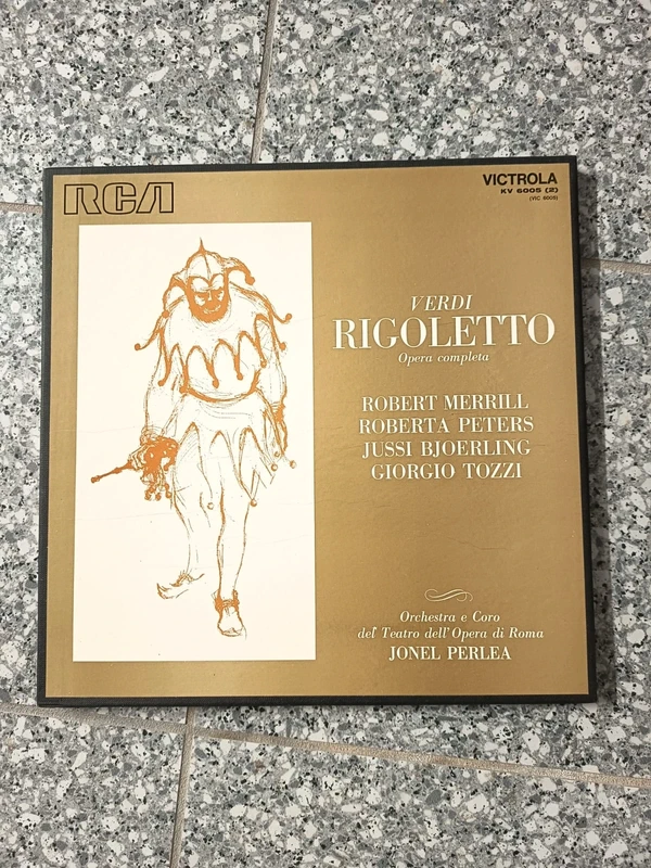 Il Rigoletto, Verdi, 33 giri