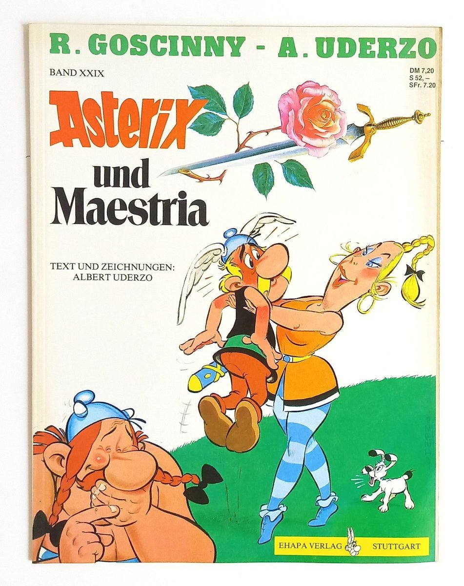 Asterix e Maestria - Volume XXIX - Fumetto - R. Goscinny / A. Uderzo - Vintage