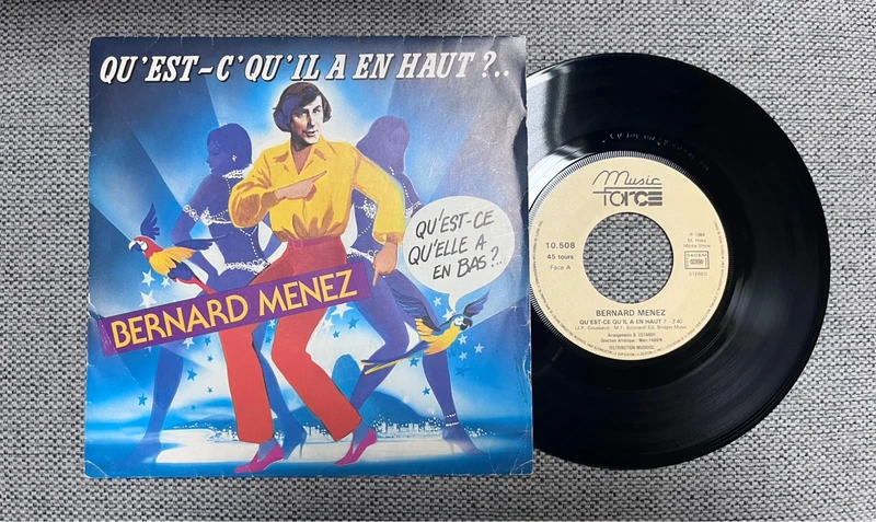 Bernard Menez - Qu'Est-C'Qu'il A En Haut?.