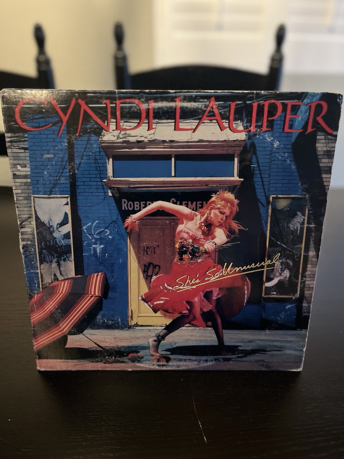 Cyndi Lauper She's So Unusual Portrait FR 38930 1983 12" Black Vinyl LP Stereo