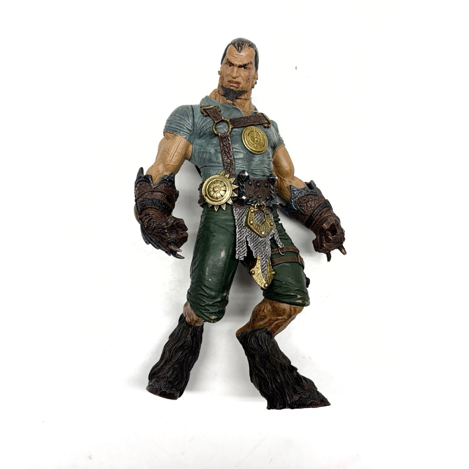 Modellino Tyr Dragon Rider McFarlane’s Fantasy Series 1 2008 giocattolo incompleto