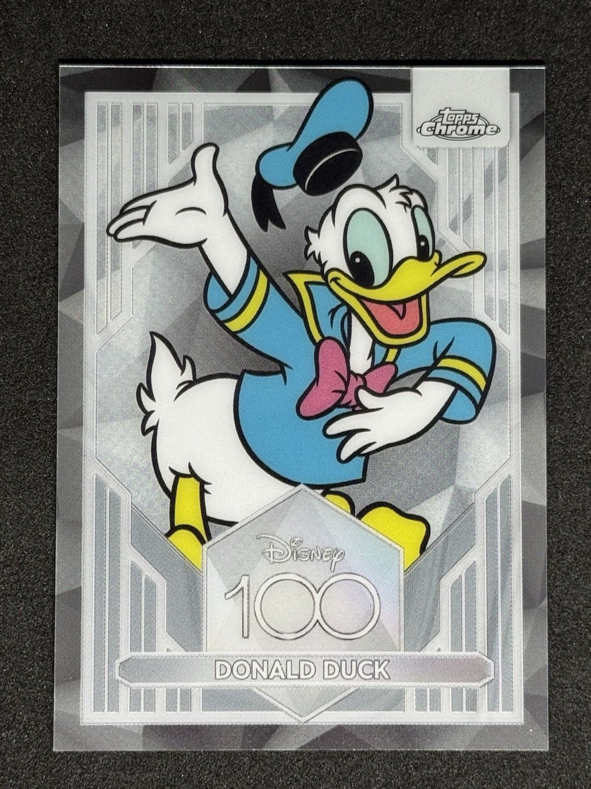 Topps Chrome 2023 Disney 100 #86 Donald Duck Base Card