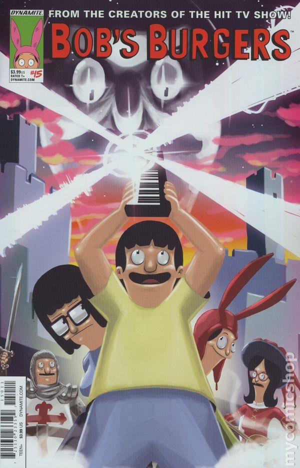 Bob's Burgers Volume 2 #15A Hopkins FN/VF 7.0 2016 Immagine Stock