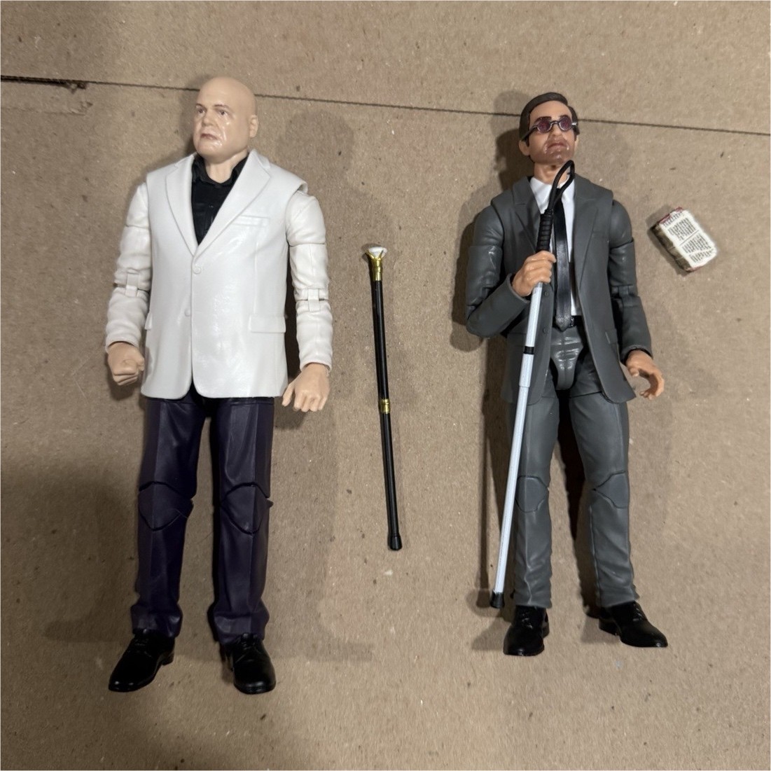 Marvel Legends Kingpin e Matt Murdock MCU sciolto