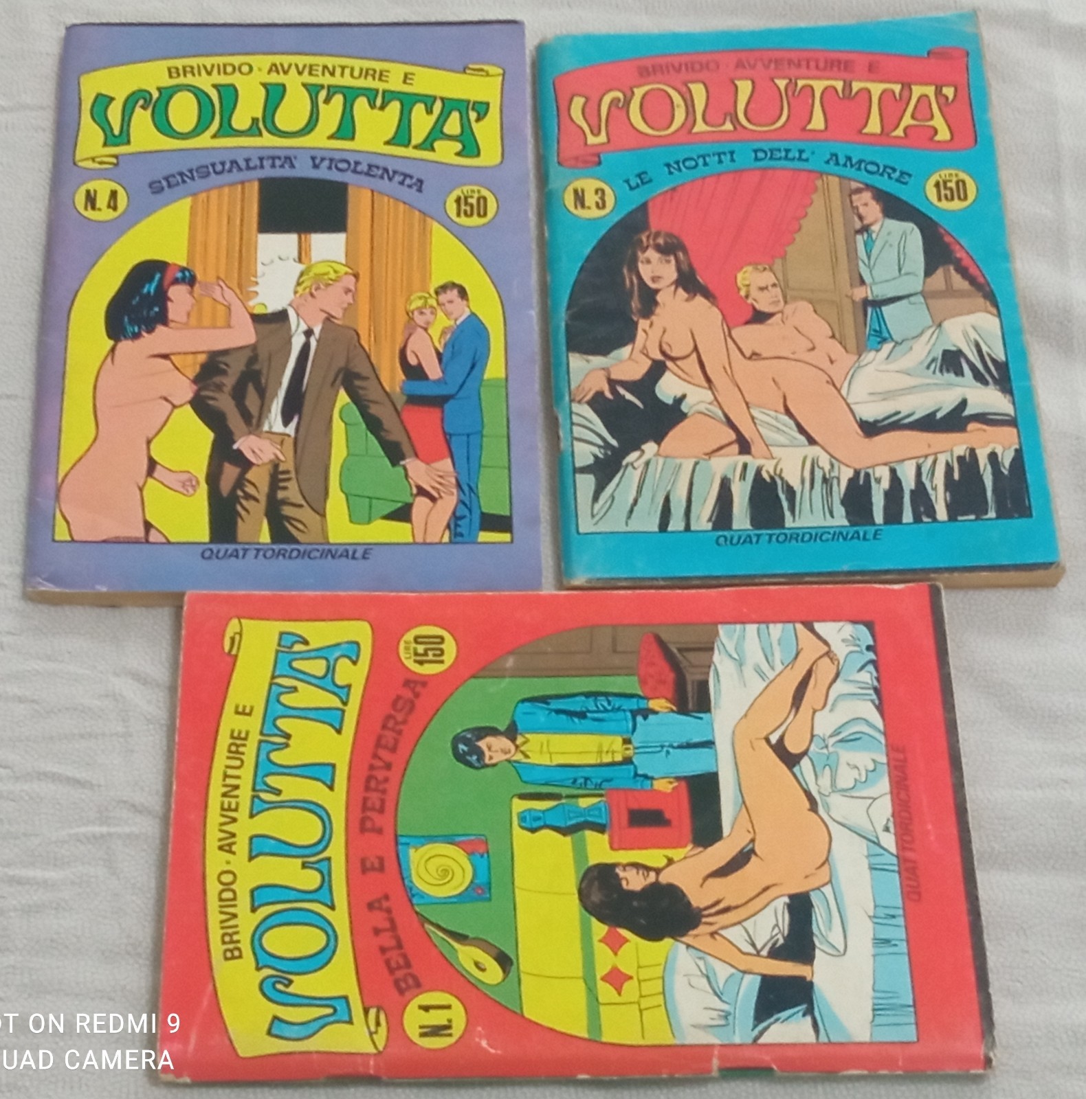 VOLUTTA ASTORINA  fumetto vintage   N° 1  -del 1973 + ho il 3 e il 4 a parte