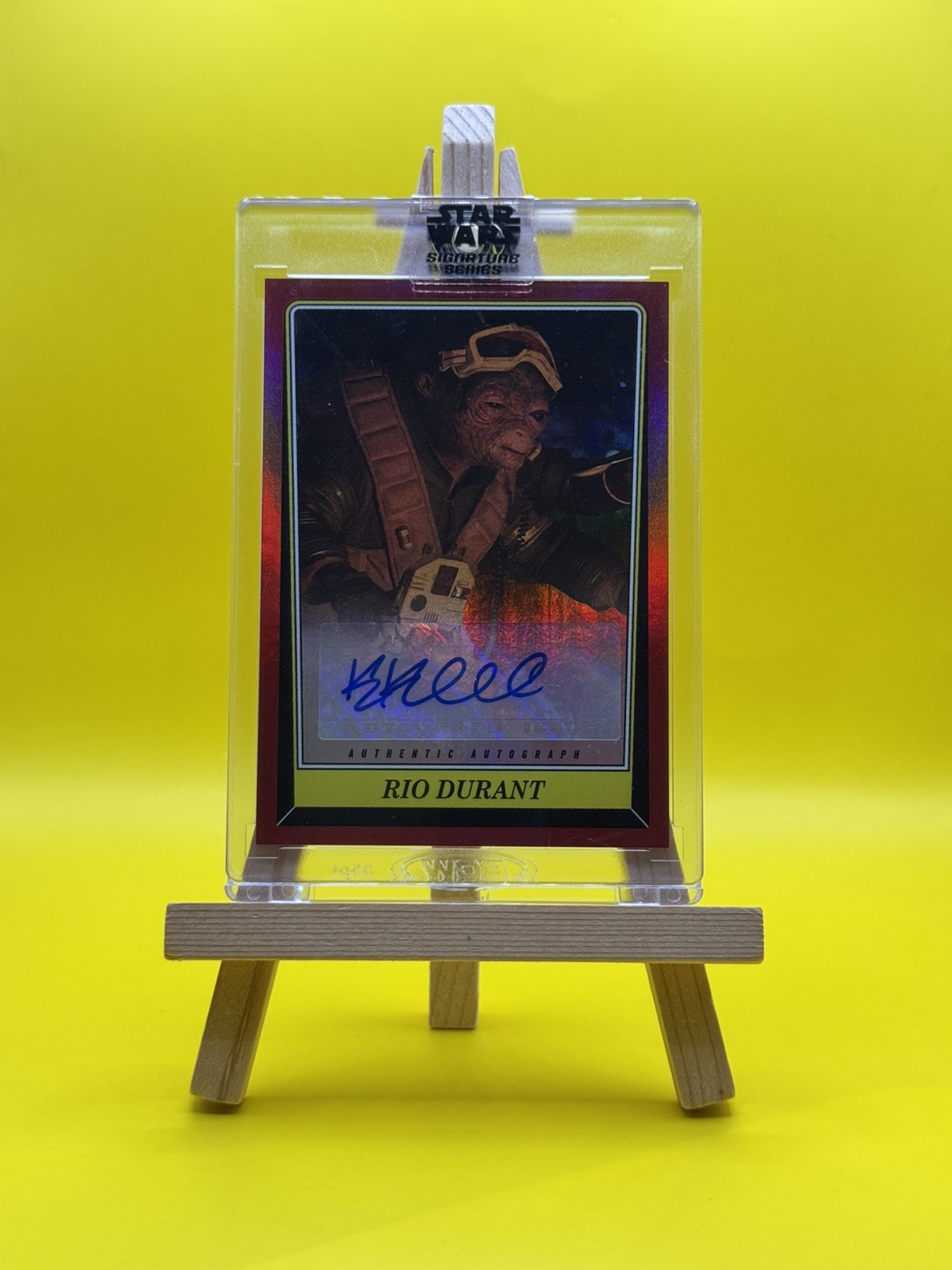 2023 Topps Star Wars Signature Series Katy Kartwheel Auto B Design #AB-KK
