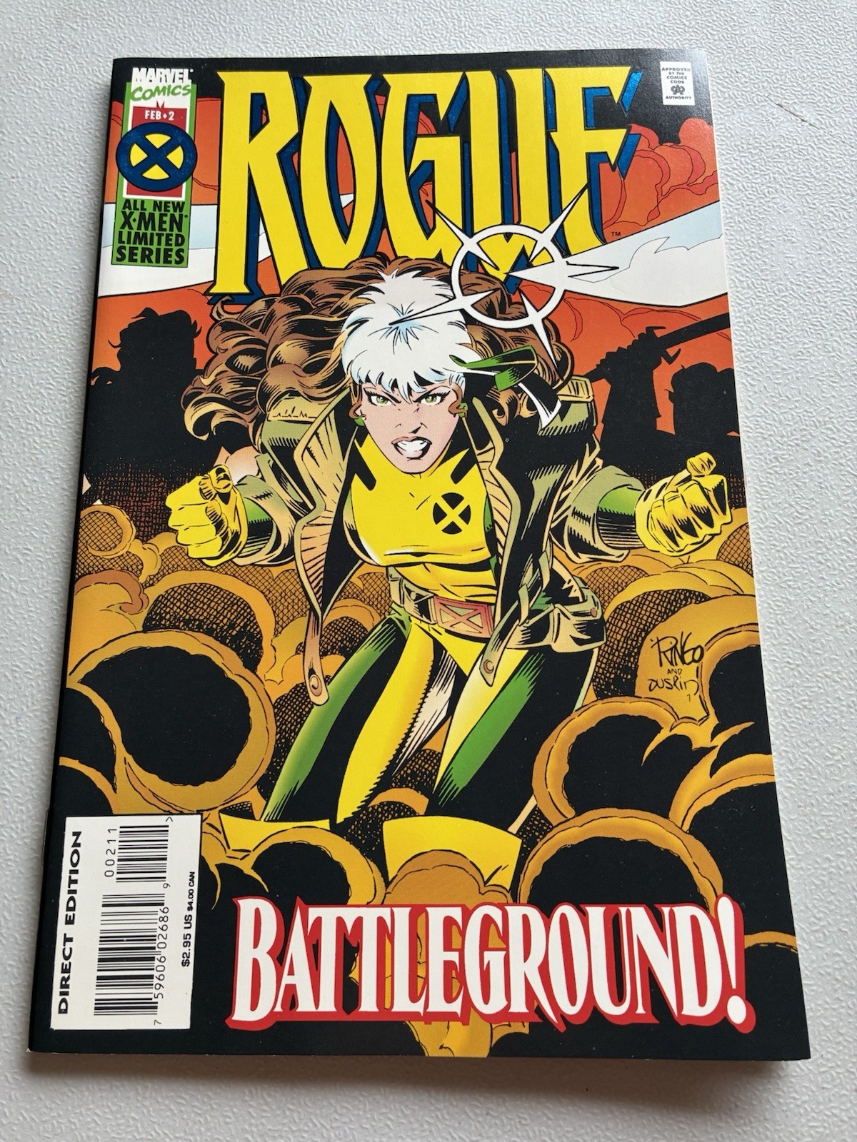 Marvel Comics Rogue Battleground #2 (1995)