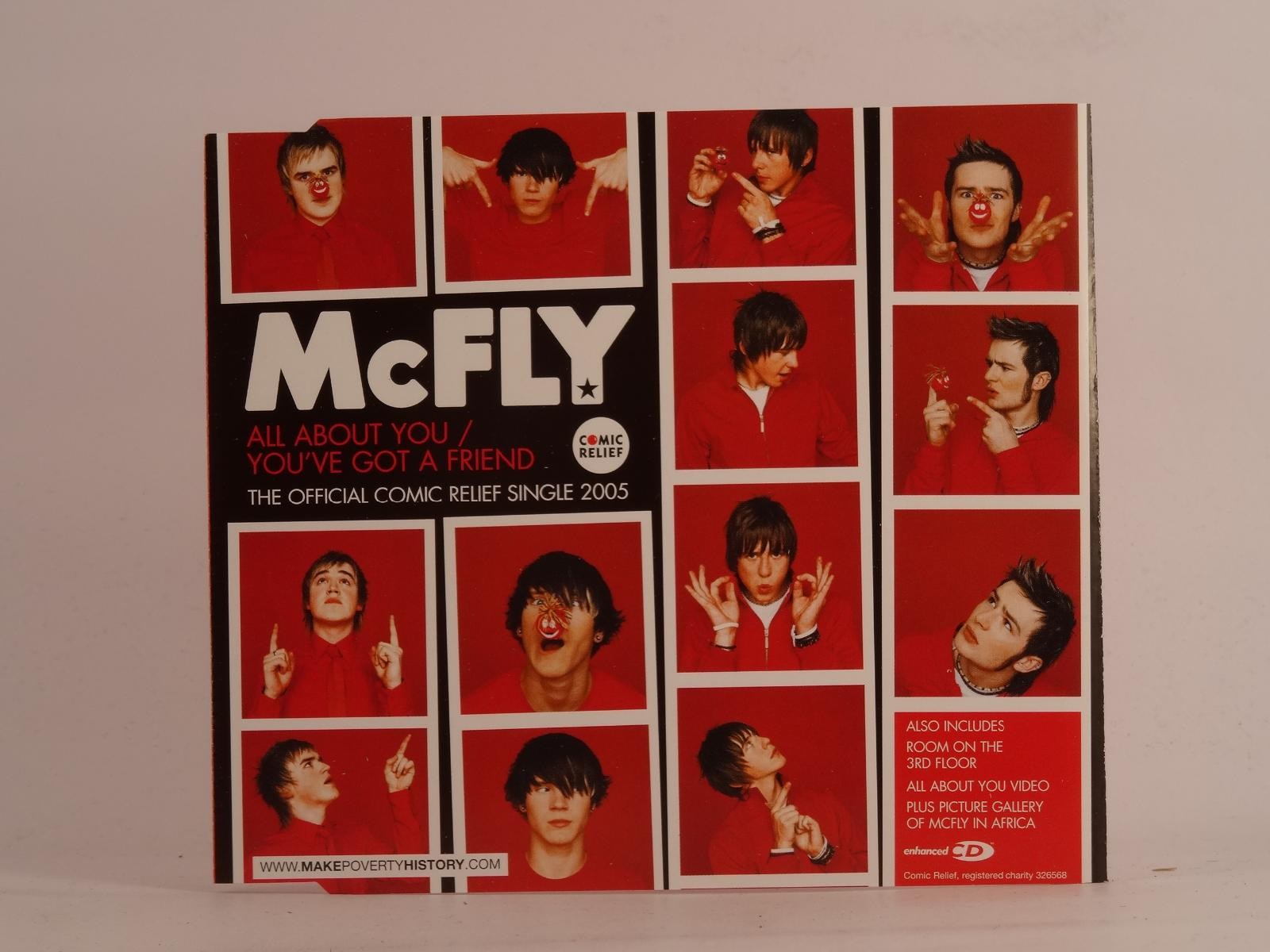 MCFLY ALL ABOUT YOU (K11) 5 Track CD Single including Picture Sleeve UNIVERSAL