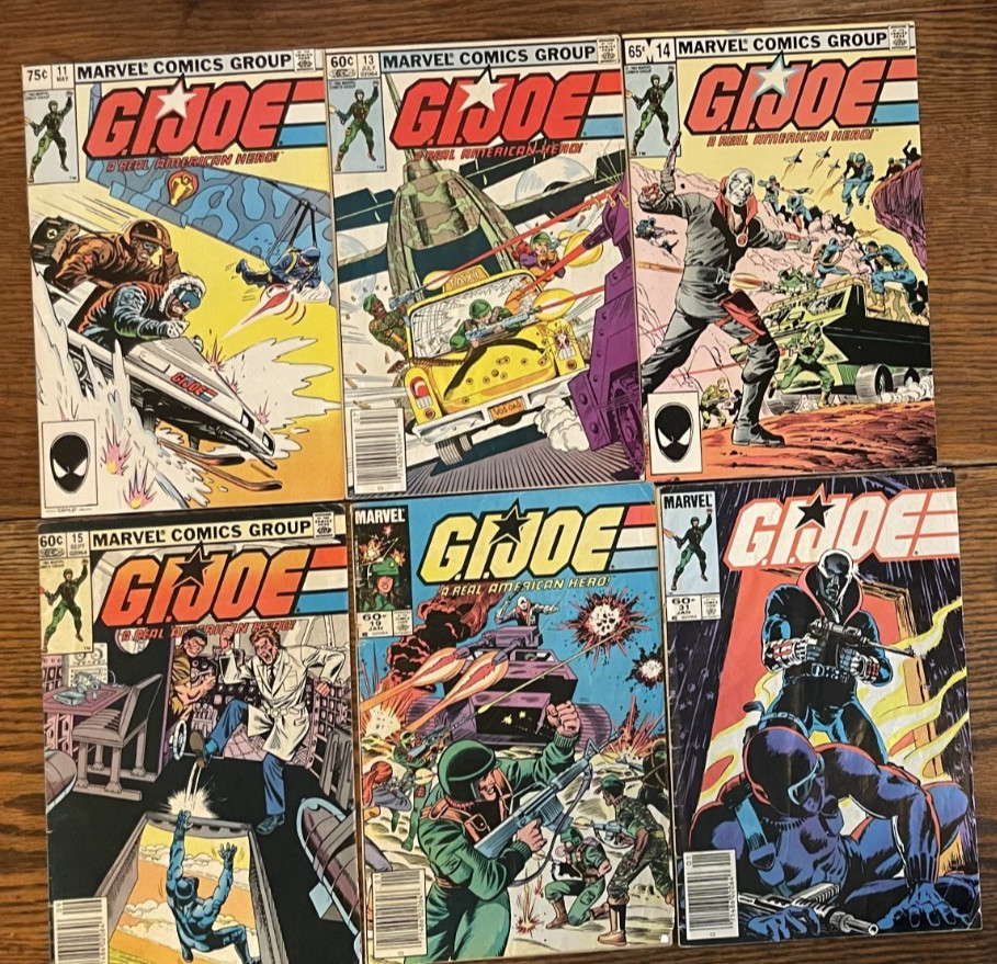 G.I. Lotto fumetti Joe Un vero eroe americano Marvel