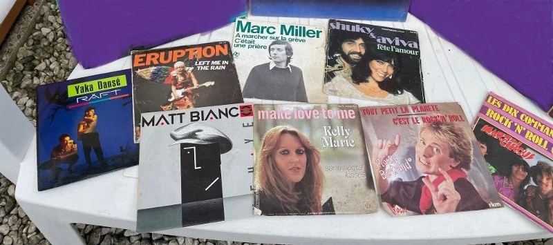 Disques vinyle 45 tours