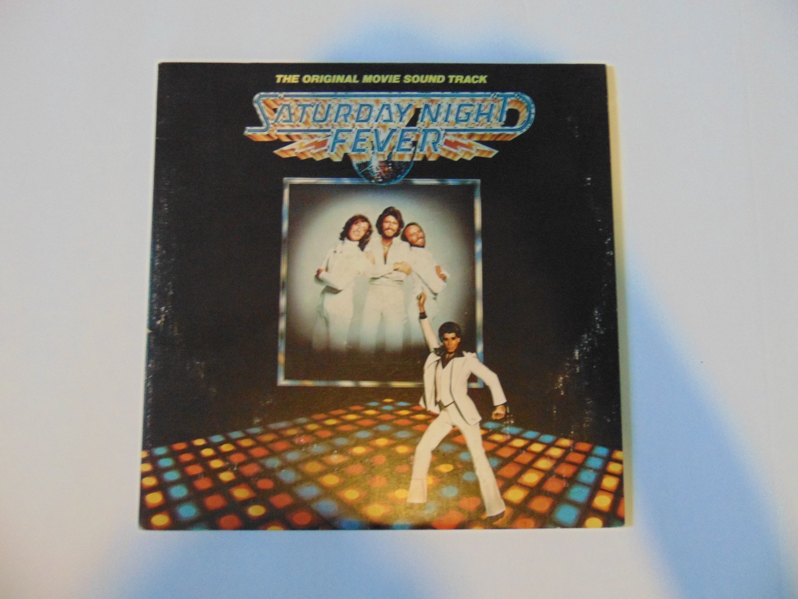 Vinyl Record LP Bee Gees Saturday Night Fever Movie Sound Track VG