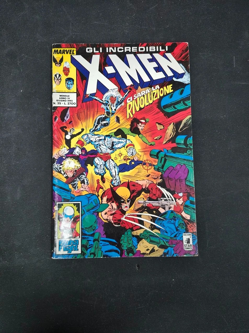 Fumetto Gli Incredibili X-Men N. 35 Star Comics Giugno 1993 Vintage