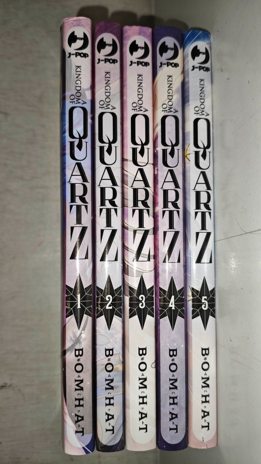 A KINGDOM OF QUARTZ 1 2 3 4 5 serie completa - BOMHAT - JPOP MANGA - MNX1