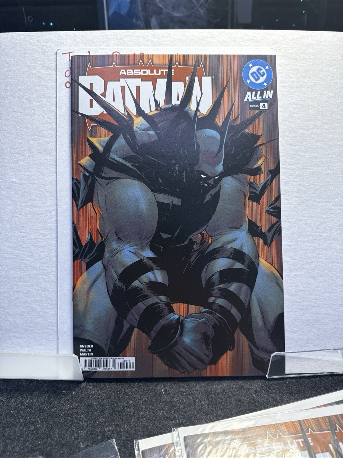 DC Comics Absolute Batman #4 FOMO arabo