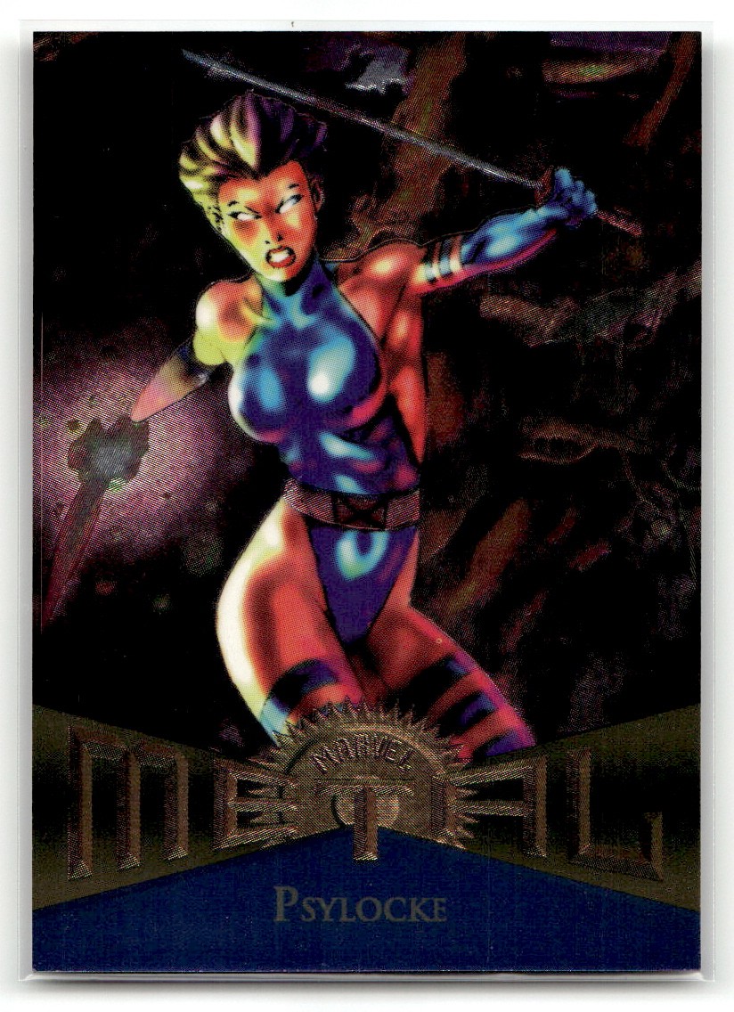 1995 Metal Marvel #112 Psylocke
