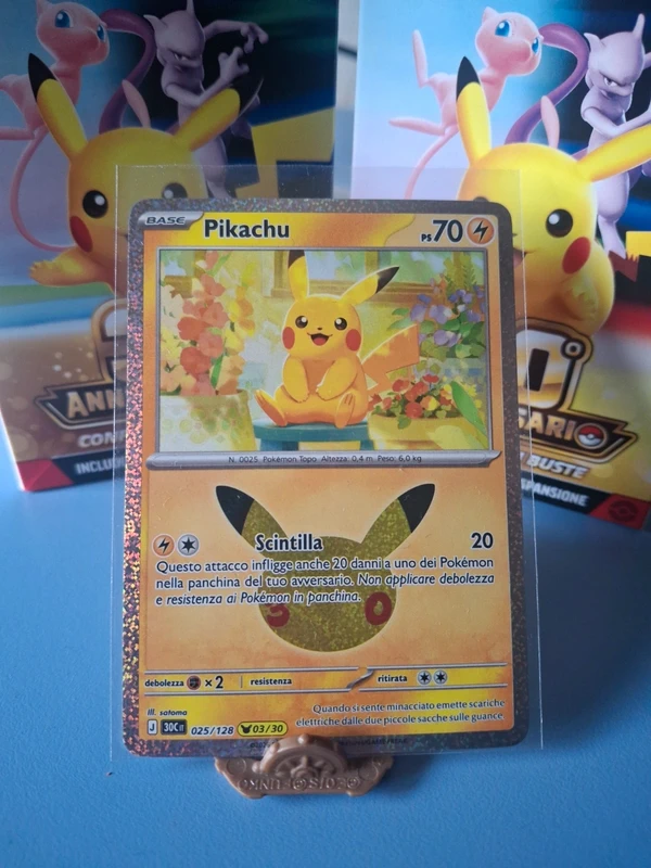 Pikachu 03 25/128 30th anniversario pokemon