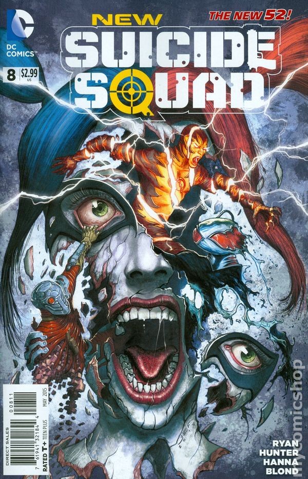 Nuova Suicide Squad #8 VF 2015 immagine stock
