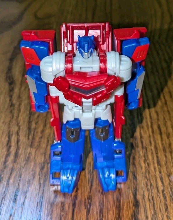 Transformers Robot sotto mentite spoglie 1 passo Optimus Prime Target One Tomy 2015 vintage
