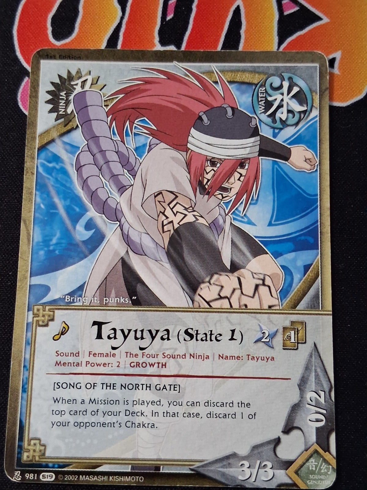Naruto CCG | Tayuya (State 1) | 981 | 1st Edition | LP