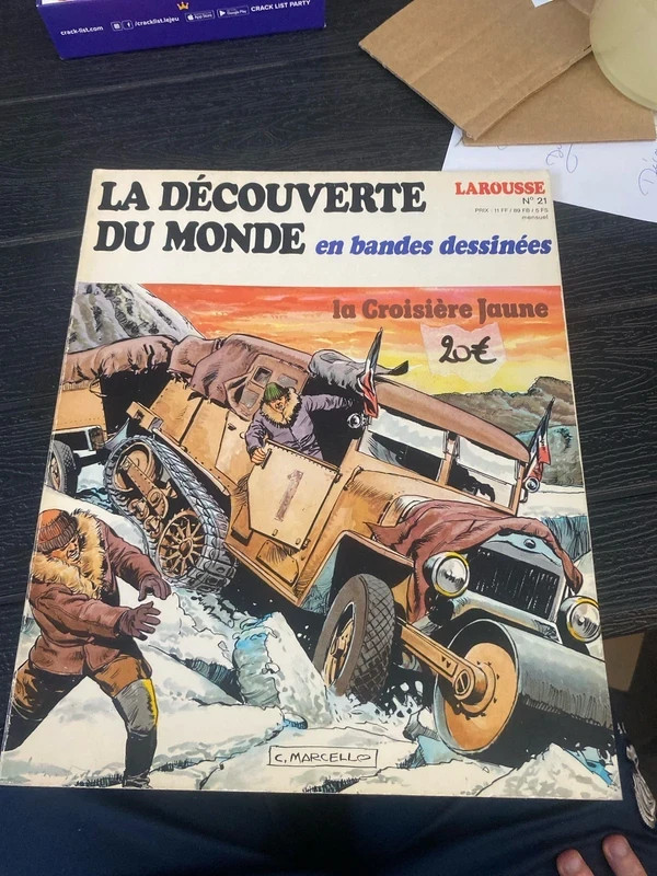 La découvre du monde le croisière jaune