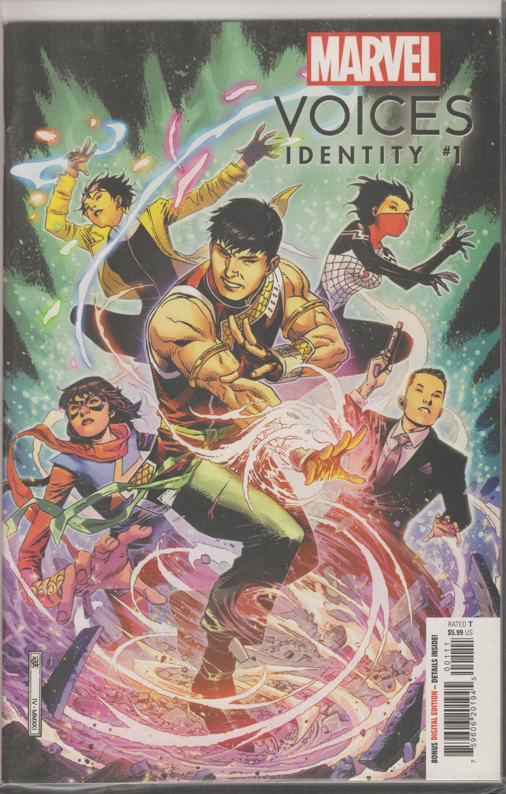 55019: MARVEL MARVEL'S VOICES: IDENTITY #1 VF Grade