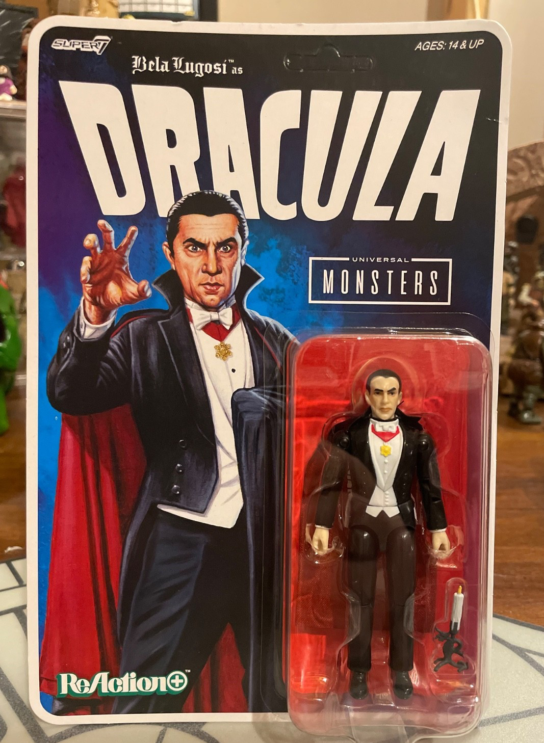 SUPER7 Reaction Universal Monsters Dracula - Bela Lugosi