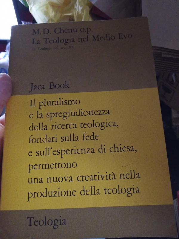 Chenu. La Teologia del Medioevo